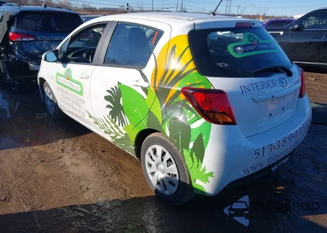 2017 Toyota Yaris L z USA, uszkodzony, nr VIN VNKKTUD30HA077895